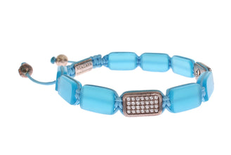 CZ Opal 925 Silver Bracelet Nialaya