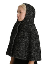 Gray Tweet Wool Kaftan Jacket Coat Top Dolce & Gabbana