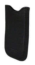 Black Leather Multifunctional Men ID Bill Card Holder Wallet John Galliano