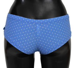 Blue Shorts Beachwear Bikini Bottoms Swimsuit Ermanno Scervino