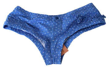 Blue Shorts Beachwear Bikini Bottoms Swimsuit Ermanno Scervino