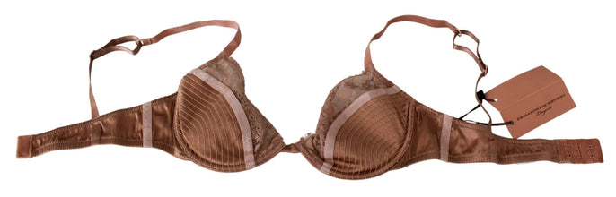 Nude Lace Push Up Silk Underwear Ermanno Scervino