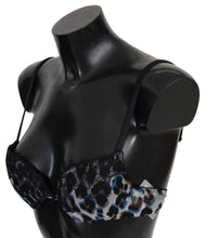 Black Lace Reggiseno Nylon Bra Underwear Roberto Cavalli