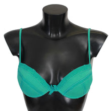 Green Push Up Bra 100% Cotton Underwear Ermanno Scervino
