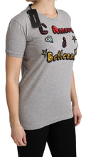 Gray Cotton Amore e Bellezza Top T-shirt Dolce & Gabbana