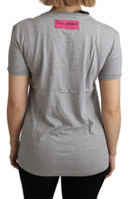 Gray Cotton Amore e Bellezza Top T-shirt Dolce & Gabbana
