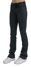Gray Mid Waist Slim Flared Denim Trouser Jeans John Galliano
