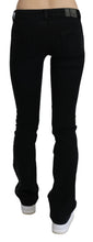 Black Low Waist Skinny Denim Cotton Jeans Costume National