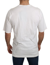 White Leopard Royal Top T-shirt Dolce & Gabbana