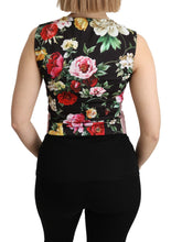 Pink Sleeveless Waistcoat Vest Cotton Top Dolce & Gabbana
