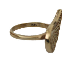 Gold Wing Clear CZ 925 Silver Authentic Women Nialaya