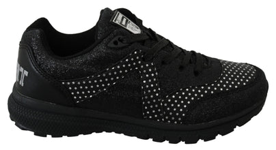 Black Running Jasmines Sneakers Shoes Philipp Plein