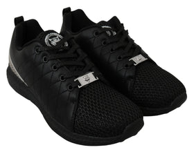 Black Casual Running Sneakers Shoes Philipp Plein