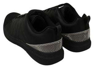 Black Casual Running Sneakers Shoes Philipp Plein