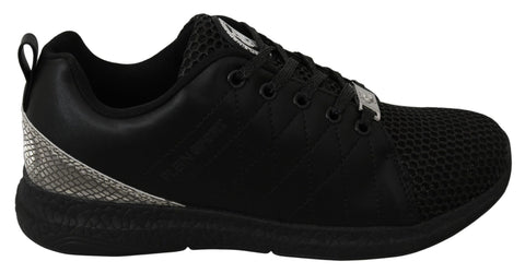 Black Casual Running Sneakers Shoes Philipp Plein