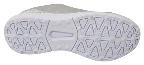 Gisella Silver Polyester Sneakers Shoes Philipp Plein