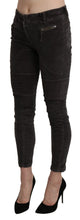 Brown Velvet Capri Cropped Cotton Pants Ermanno Scervino