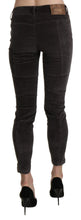 Brown Velvet Capri Cropped Cotton Pants Ermanno Scervino
