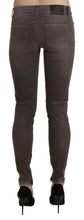 Brown Low Waist Skinny Slim Trouser Cotton Jeans Ermanno Scervino
