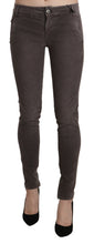 Brown Low Waist Skinny Slim Trouser Cotton Jeans Ermanno Scervino