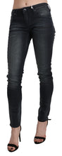 Blue Washed Low Waist Skinny Denim Trouser Acht