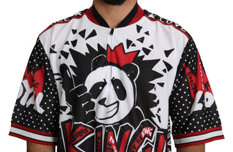 White King Panda Top Polyester Mens T-shirt Dolce & Gabbana
