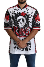 White King Panda Top Polyester Mens T-shirt Dolce & Gabbana