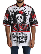 White King Panda Top Polyester Mens T-shirt Dolce & Gabbana
