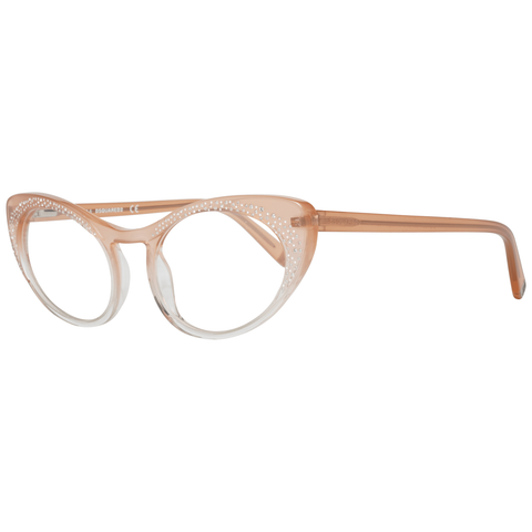 Chic Rose-Tinted Designer Eyewear Dsquared²