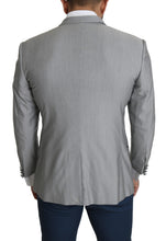 Light Gray Single Breasted SARTORIA Blazer Dolce & Gabbana
