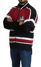 Red Black AMORE Sport Full Zipper Sweater Dolce & Gabbana