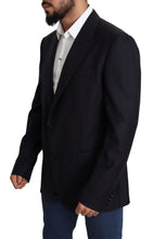 Black Wool Single Breasted NAPOLI Blazer Dolce & Gabbana