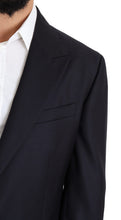 Black Wool Single Breasted NAPOLI Blazer Dolce & Gabbana
