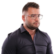 Gray Men Glasses Frame Yohji Yamamoto