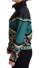 Multicolor DG Logo Mania Track Bomber Jacket Dolce & Gabbana