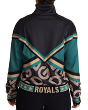 Multicolor DG Logo Mania Track Bomber Jacket Dolce & Gabbana