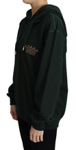 Dark Green Crown Embroidery Hoodie Dolce & Gabbana