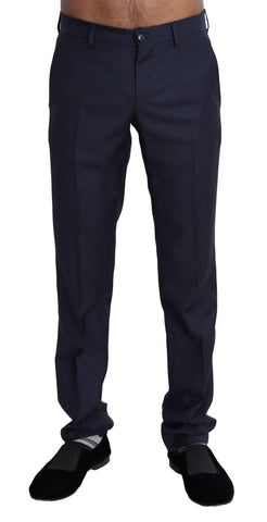 Navy Blue Dress Formal Men Trouser Pants Dolce & Gabbana