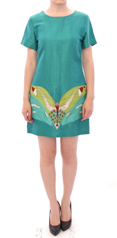 Green Above Knee Mini Dress Lanre Da Silva Ajayi