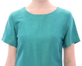 Green Above Knee Mini Dress Lanre Da Silva Ajayi