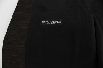 Black Wool Logo Dress Gilet Vest Dolce & Gabbana
