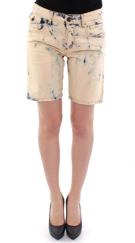Blue Cotton Washed Jeans Shorts Pants Dolce & Gabbana