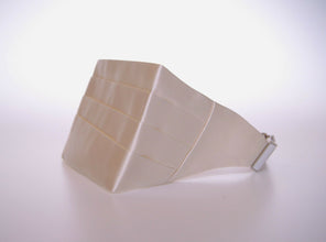 White Waist Tuxedo Smoking Belt Cummerbund Dolce & Gabbana