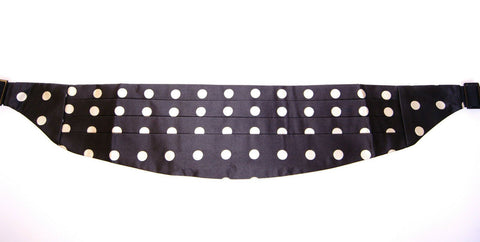 Black Waist Smoking Tuxedo Cummerbund Belt Dolce & Gabbana