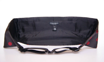 Black Waist Smoking Tuxedo Cummerbund Belt Dolce & Gabbana