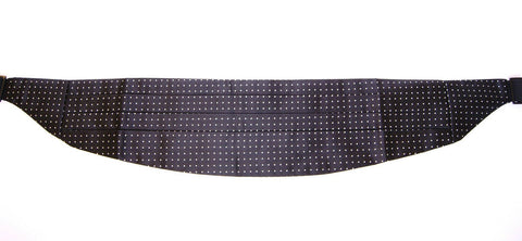 Black Waist Smoking Tuxedo Cummerbund Belt Dolce & Gabbana