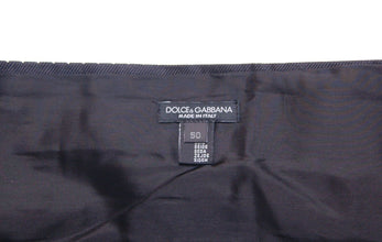 Black Waist Smoking Tuxedo Cummerbund Belt Dolce & Gabbana