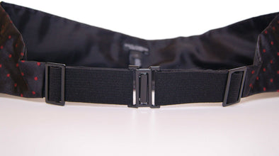 Black Waist Tuxedo Smoking Belt Cummerbund Dolce & Gabbana