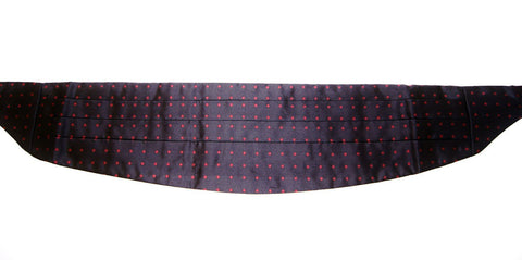 Black Waist Tuxedo Smoking Belt Cummerbund Dolce & Gabbana