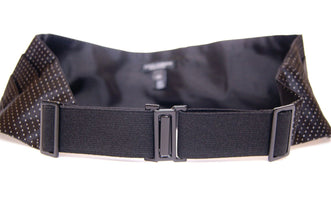 Black Waist Smoking Tuxedo Cummerbund  Belt Dolce & Gabbana